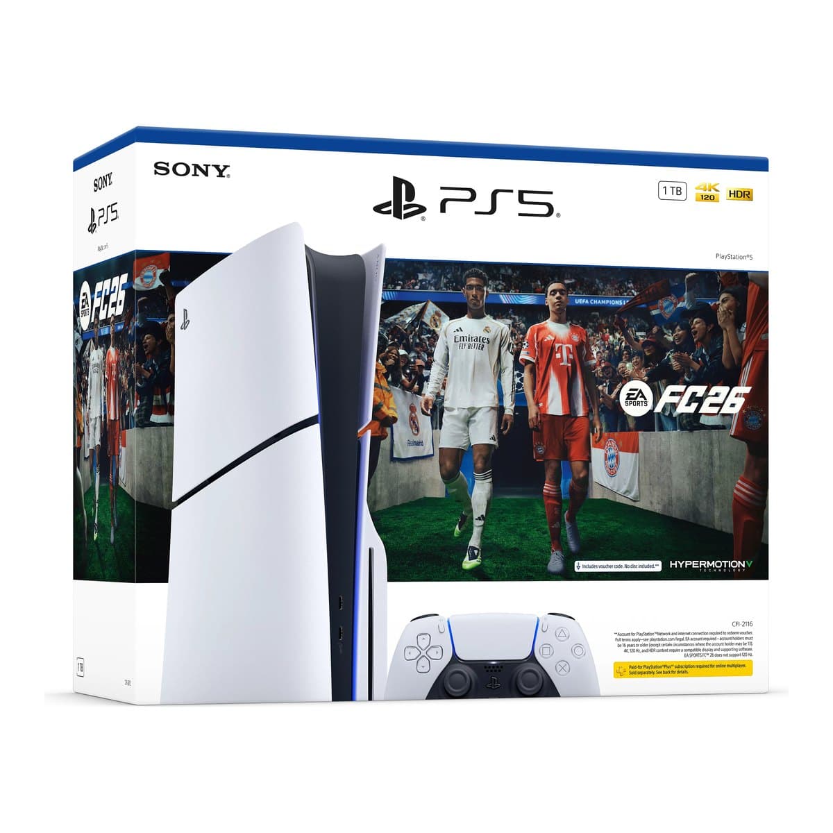 Pack Console PlayStation 5 – 1 To + EA SPORTS FC 26